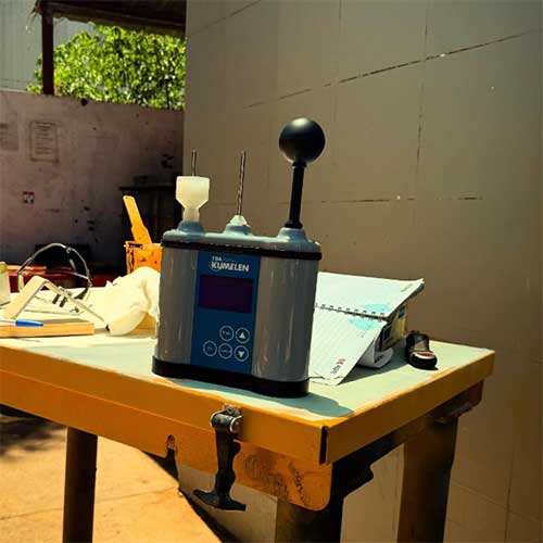 equipo para la medición de carga térmica en el puesto de trabajo